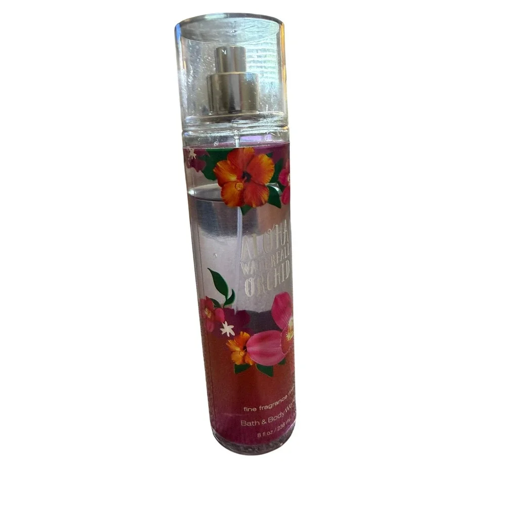 Bath & Body Works 98% FULL Aloha Waterfall Orchid RARE Fine Fragrance‎ Mist